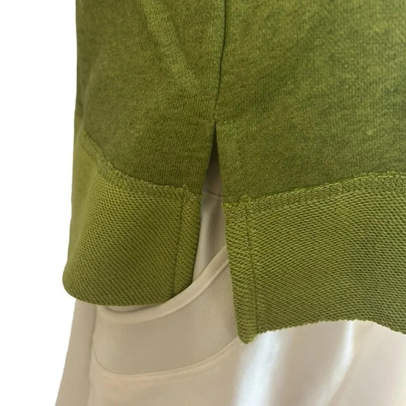 HABITAT green oversized, pullover ,NWT .sea shell,casual, PTP 19.5  and 22.5” - Picture 8 of 13